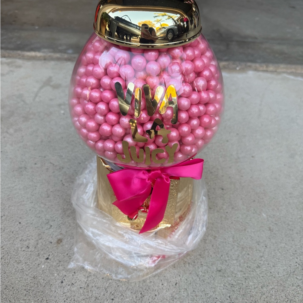 Brand new in box Juicy Couture gum ball machine